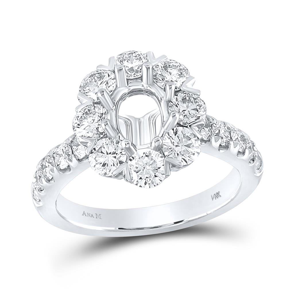 2 CT-Diamond SM 1CT-COVAL BRIDAL RING