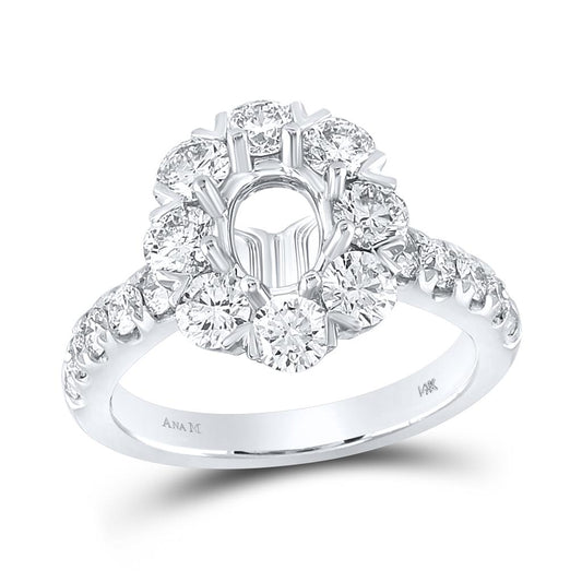 2 CT-Diamond SM 1CT-COVAL BRIDAL RING