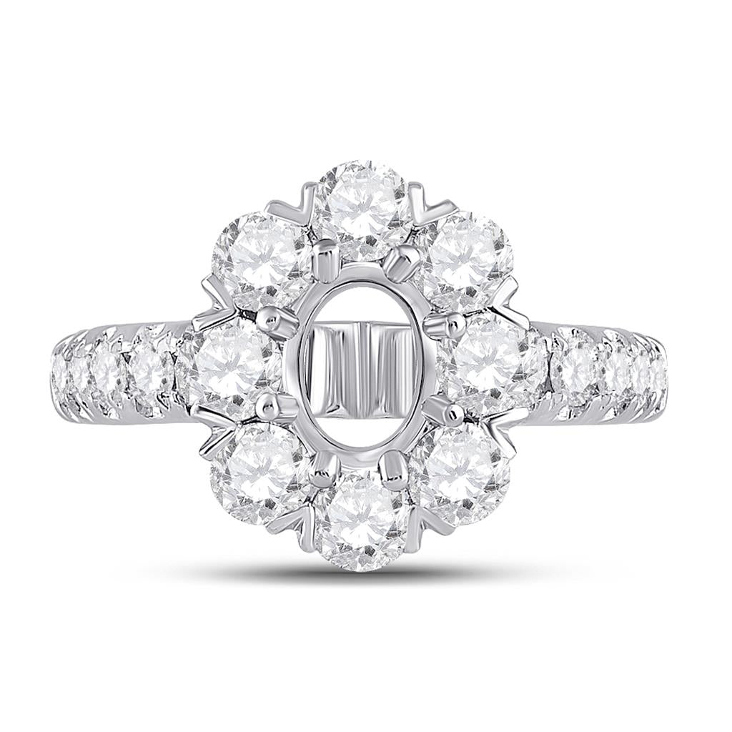 2 CT-Diamond SM 1CT-COVAL BRIDAL RING