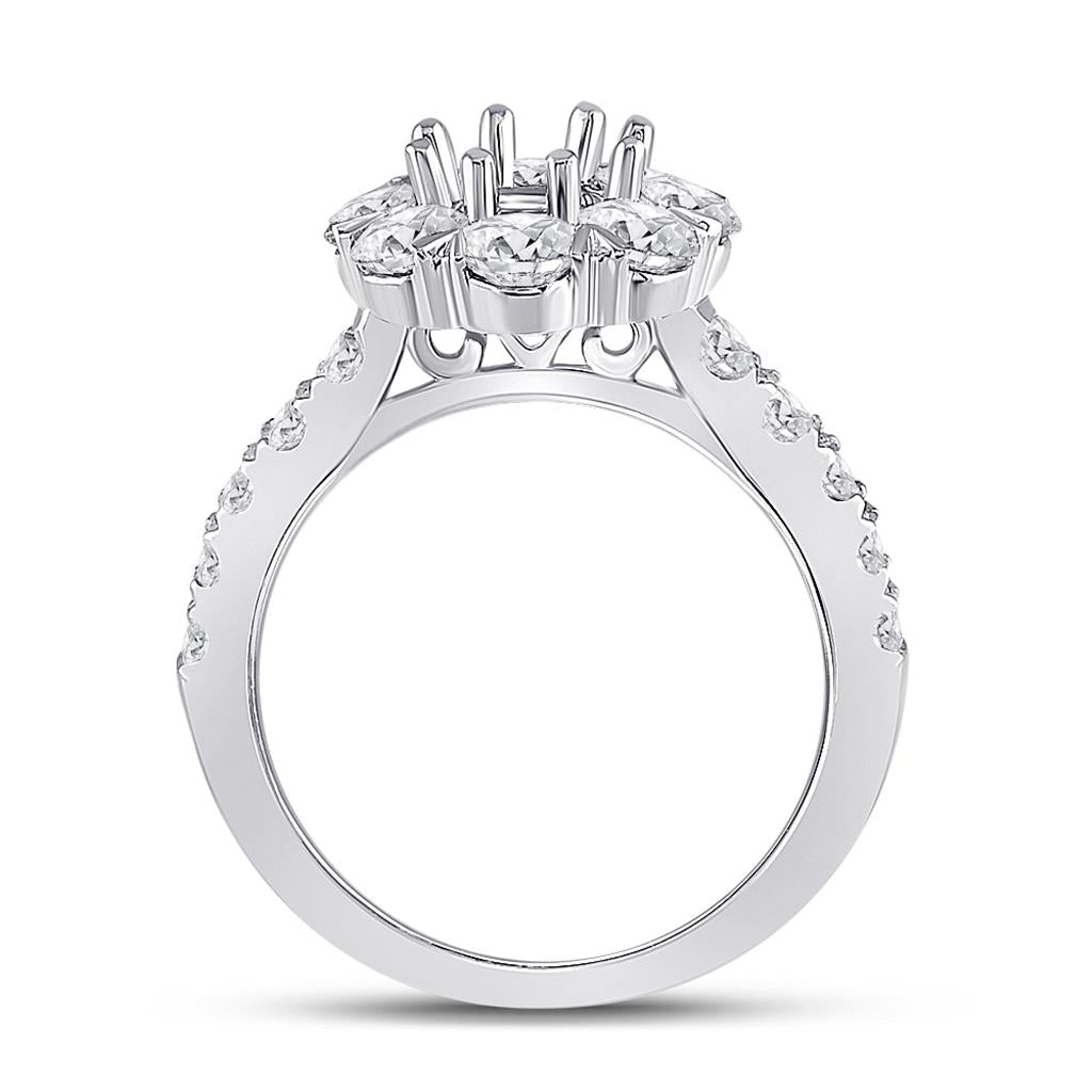 2 CT-Diamond SM 1CT-COVAL BRIDAL RING