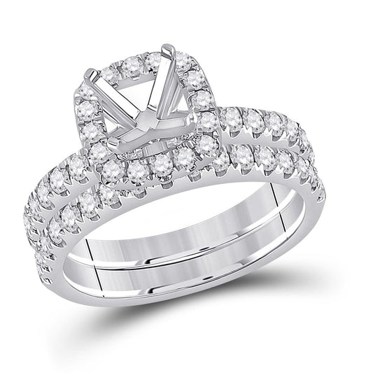 1CT-Diamond SM 1CT-CRD BRIDAL SET