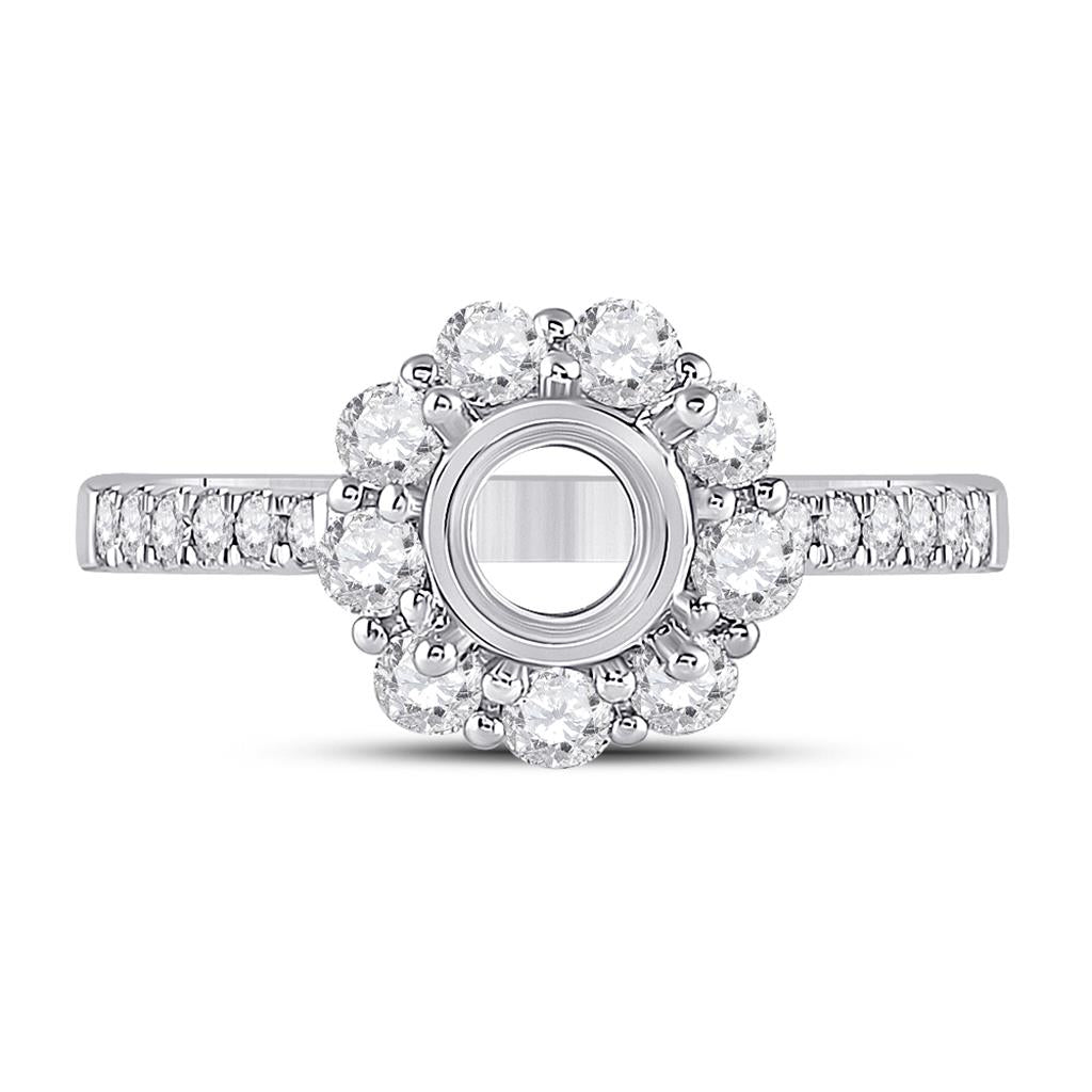 3/4CT-Diamond SM 1CT-CRD BRIDAL RING