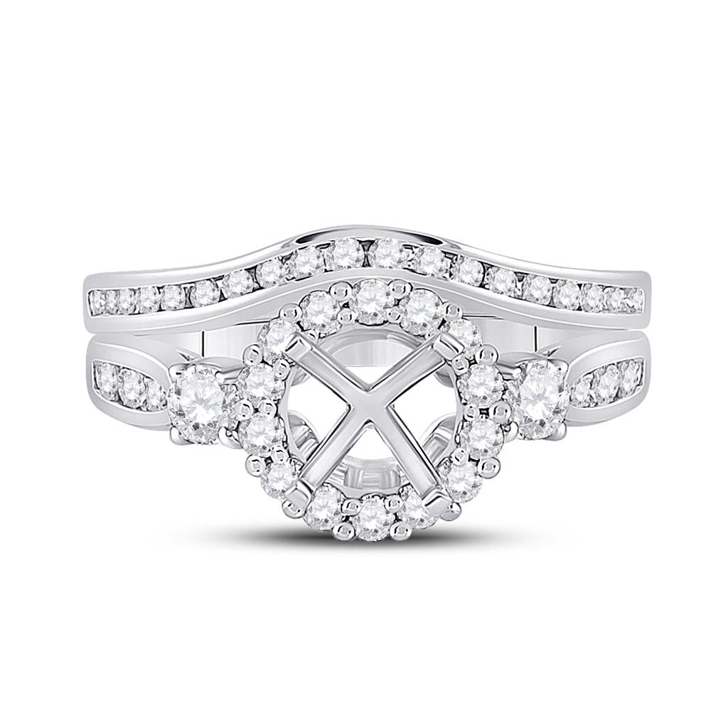 3/4CT-Diamond SM 1 1/2CT-CRD BRIDAL SET