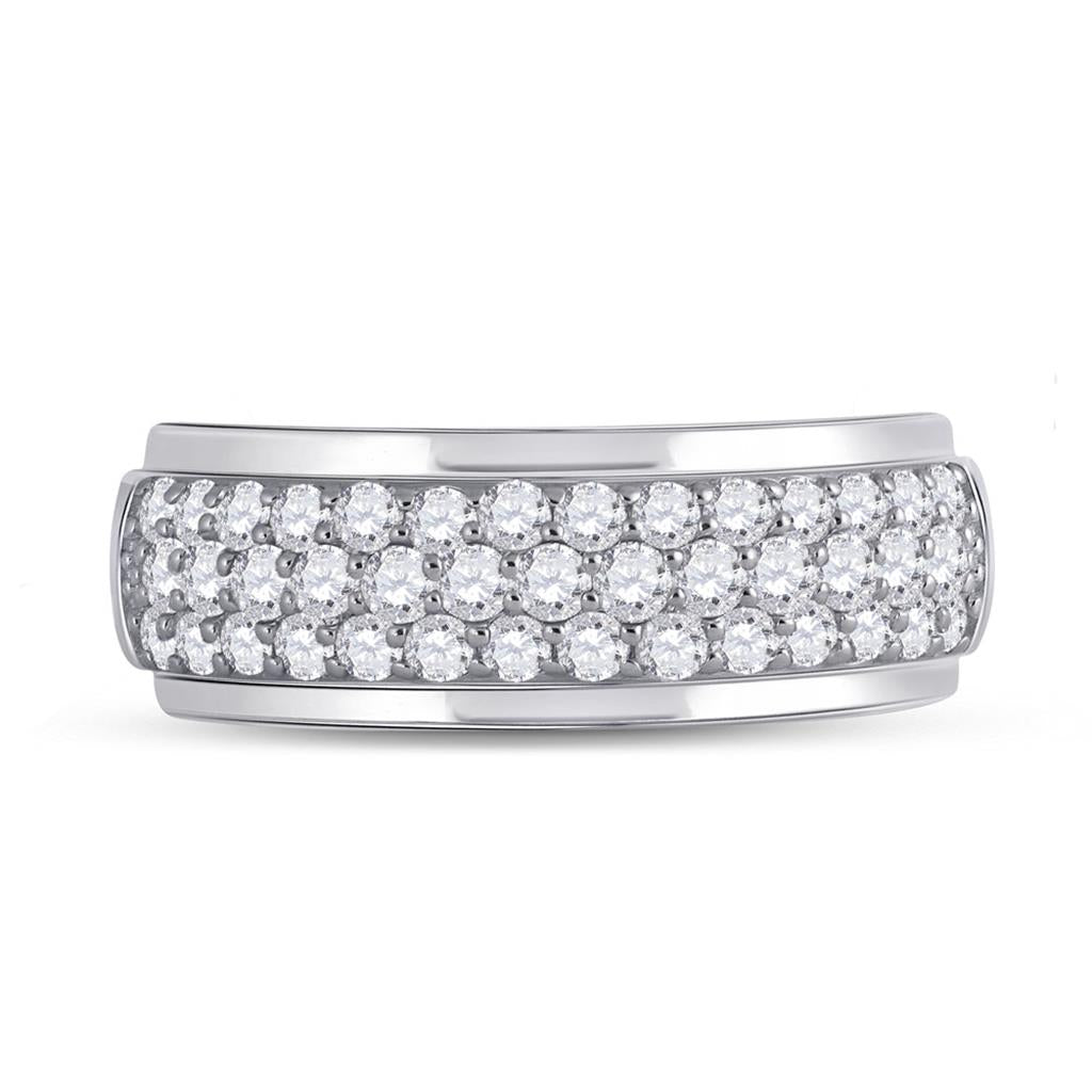 1 1/2CT-Diamond FASHION HIGH MENS BAND