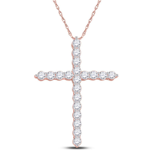 1 1/2CT-Diamond CROSS PENDANT