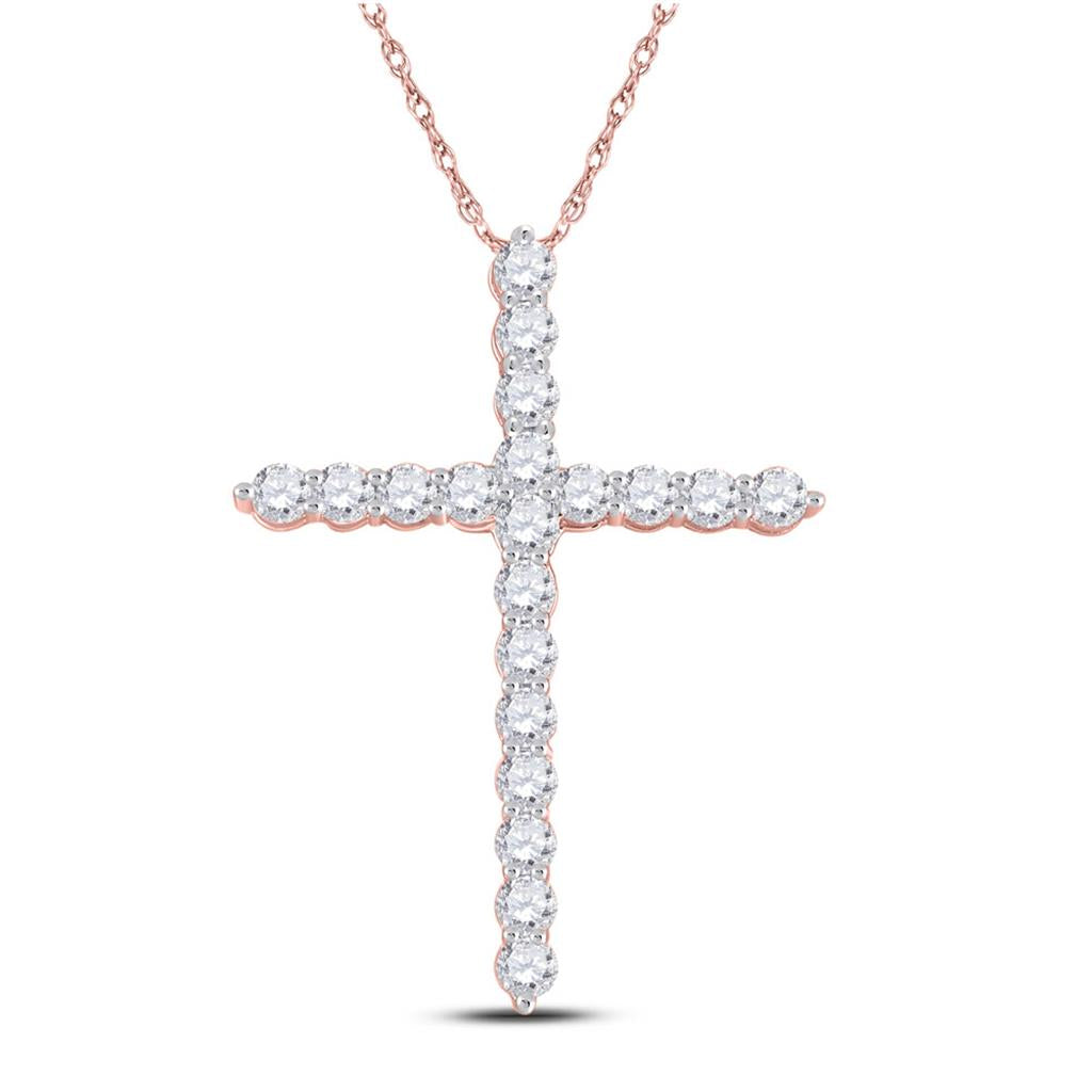 1CT-Diamond CROSS PENDANT