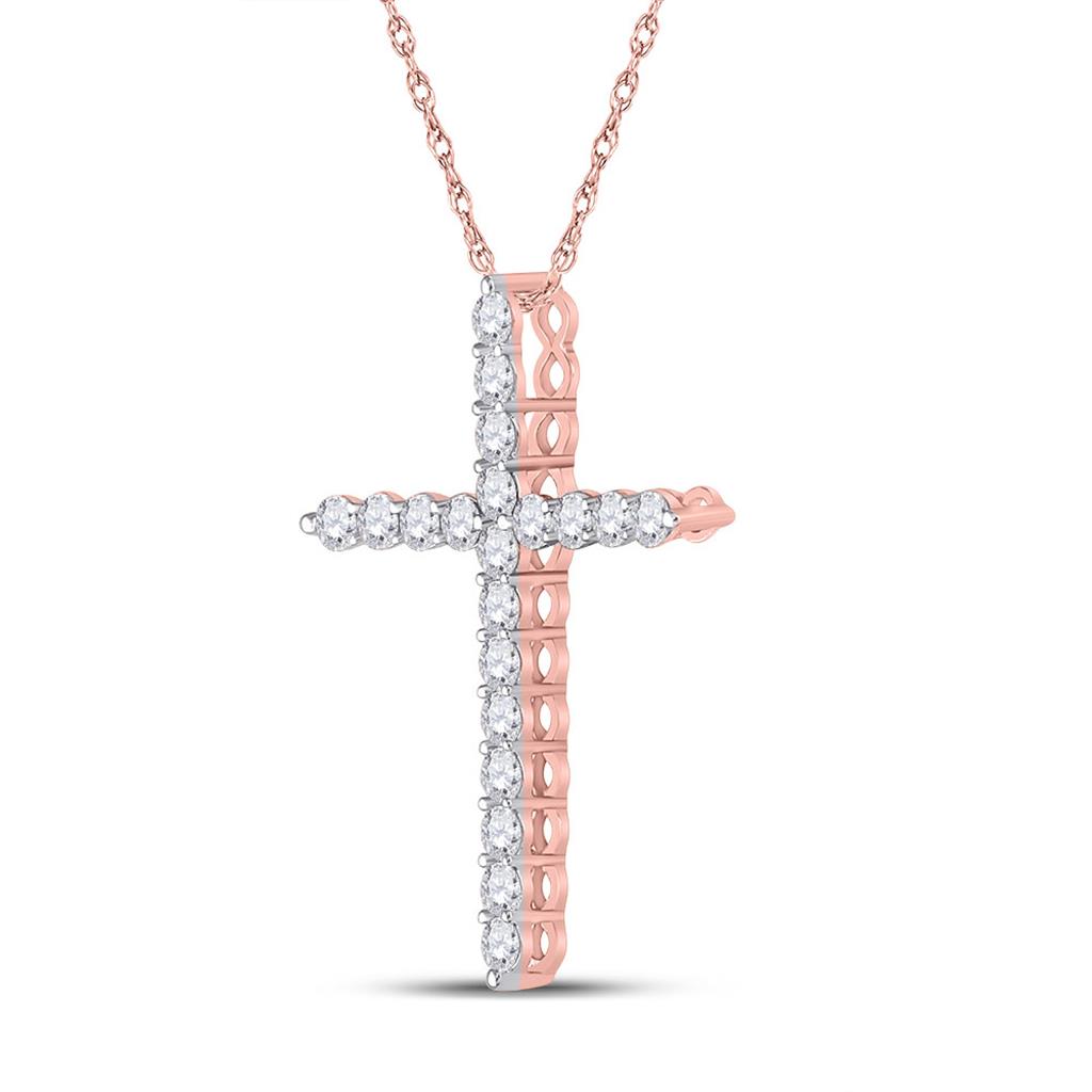 1CT-Diamond CROSS PENDANT